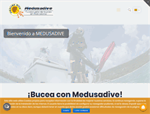 Tablet Screenshot of medusadive.com